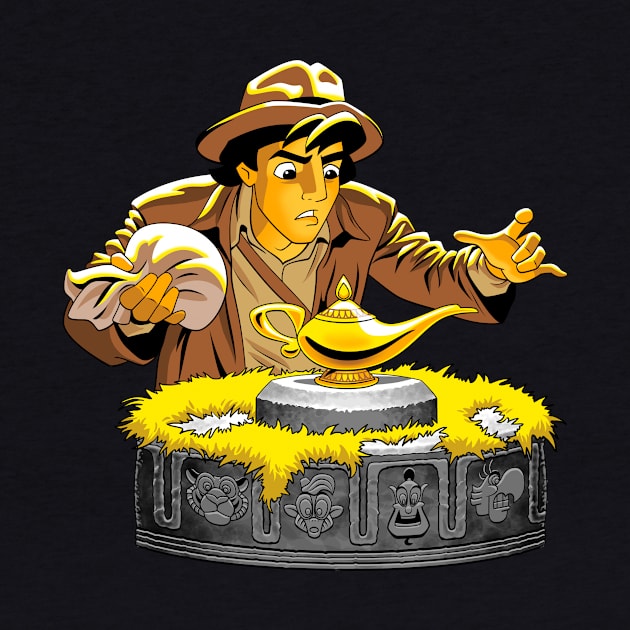 Raiders of the lost lamp by CoinboxTees